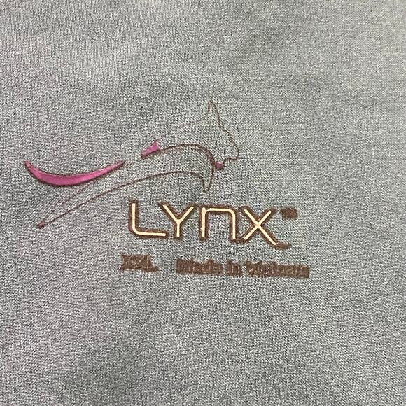 Lynx ScrubStar Pants 2X Elastic Waist Drawstring Pocket Flare Leg 2 pcs Medical - Picture 5 of 9